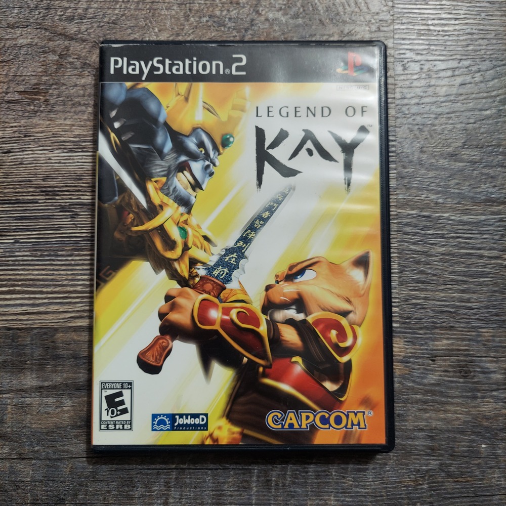 Legend of Kay Capcom 2005 PS2 Game Rated E Everyone NTSC CIB10+